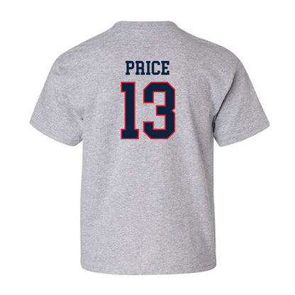 UConn - NCAA Football : Jayden Price - Classic Shersey Youth T-Shirt-1