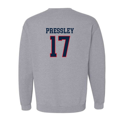 UConn - NCAA Football : Shamar Pressley - Classic Shersey Crewneck Sweatshirt-1