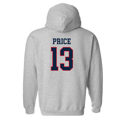 UConn - NCAA Football : Jayden Price - Classic Shersey Hooded Sweatshirt-1