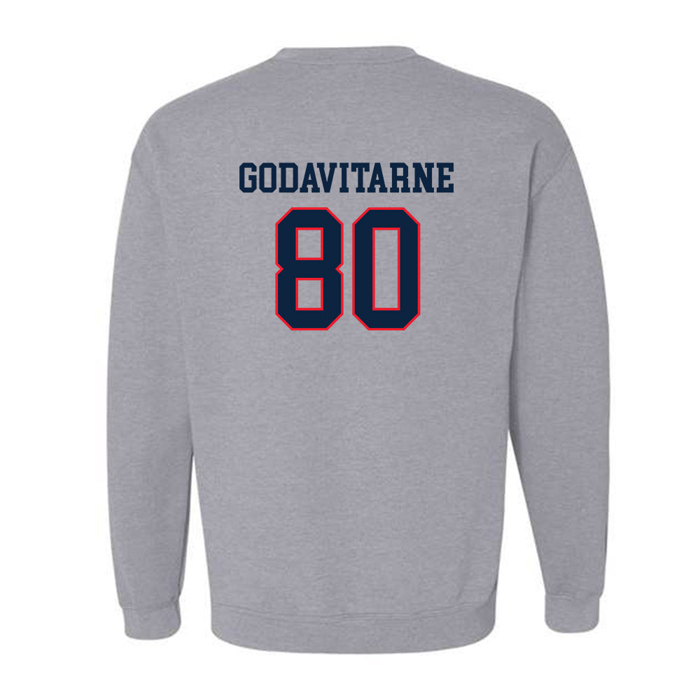 UConn - NCAA Football : Alex Godavitarne - Classic Shersey Crewneck Sweatshirt-1