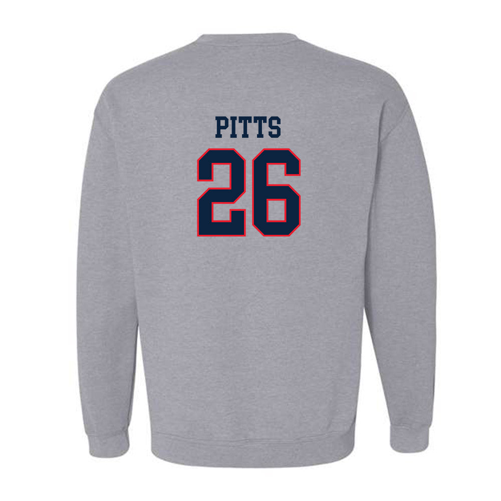 UConn - NCAA Baseball : Joe Pitts - Classic Shersey Crewneck Sweatshirt-1