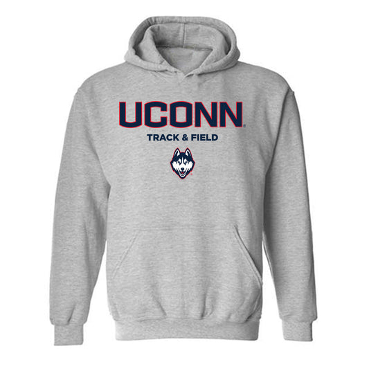 UConn - NCAA Women's Track & Field : Mackenzie Braunstein - Classic Shersey Hooded Sweatshirt-0