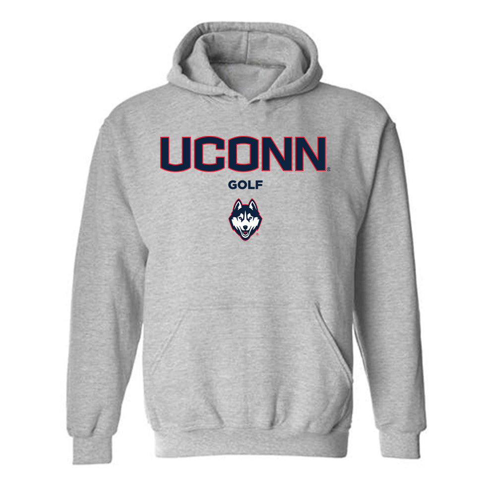 UConn - NCAA Men's Golf : Brayden Jenard - Classic Shersey Hooded Sweatshirt-0
