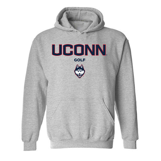 UConn - NCAA Men's Golf : Brayden Jenard - Classic Shersey Hooded Sweatshirt-0