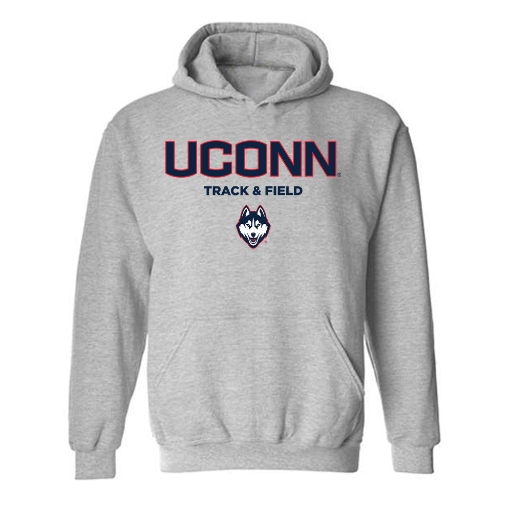 UConn - NCAA Women's Track & Field : Jalynn Smith - Classic Shersey Hooded Sweatshirt-0