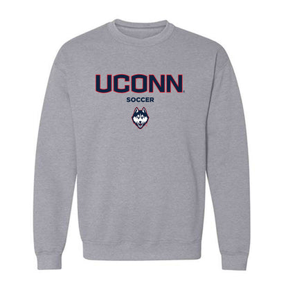 UConn - NCAA Men's Soccer : Johan Hamel - Classic Shersey Crewneck Sweatshirt-0