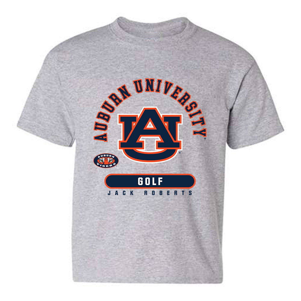 Auburn - NCAA Men's Golf : Jack Roberts - Classic Fashion Shersey Youth T-Shirt-0
