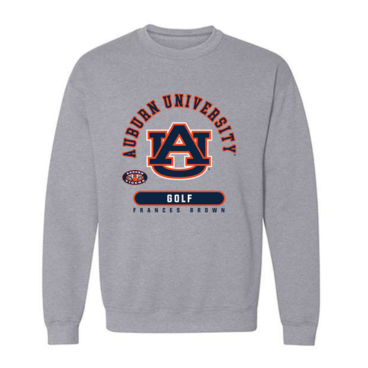Auburn - NCAA Women's Golf : Frances Brown - Classic Fashion Shersey Crewneck Sweatshirt-0