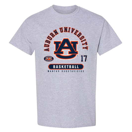 Auburn - NCAA Men's Basketball : Mantas Rubstavicius - Classic Fashion Shersey T-Shirt-0