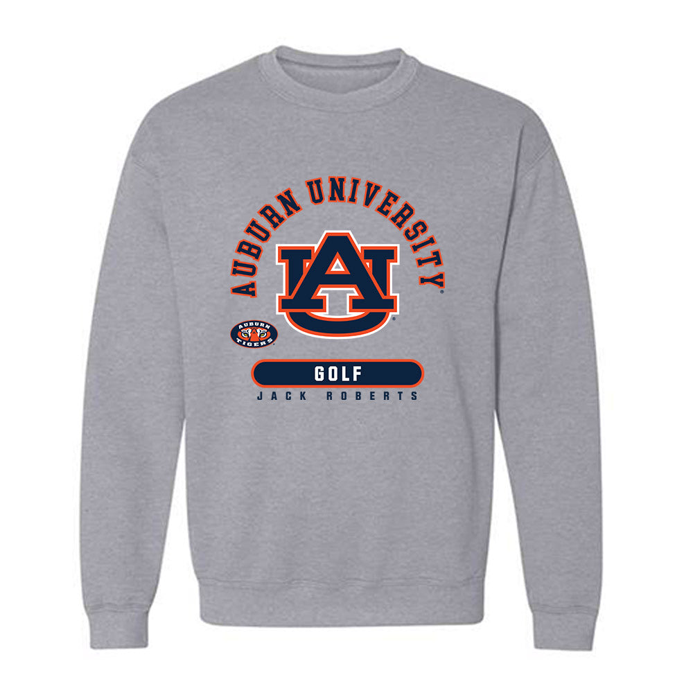 Auburn - NCAA Men's Golf : Jack Roberts - Classic Fashion Shersey Crewneck Sweatshirt-0