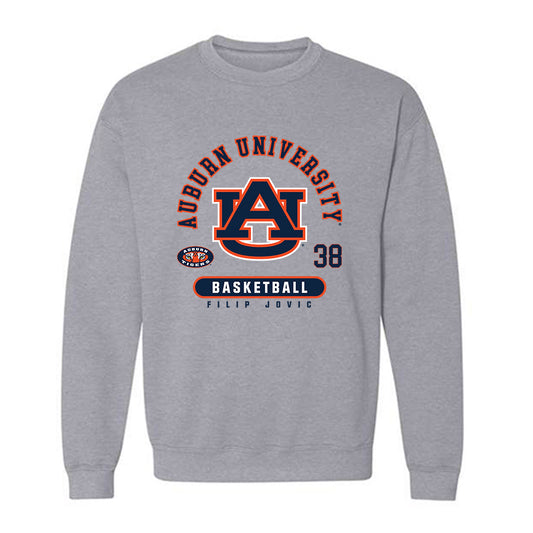 Auburn - NCAA Men's Basketball : Filip Jovic - Classic Fashion Shersey Crewneck Sweatshirt-0