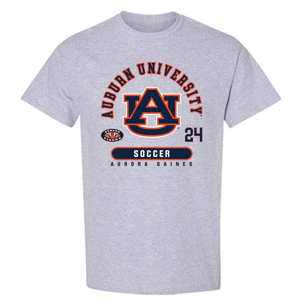 Auburn - NCAA Women's Soccer : Aurora Gaines - Classic Fashion Shersey T-Shirt-0