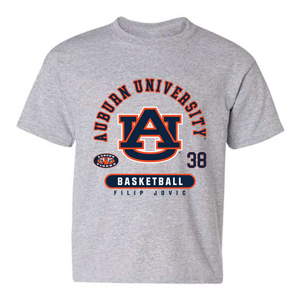 Auburn - NCAA Men's Basketball : Filip Jovic - Classic Fashion Shersey Youth T-Shirt-0