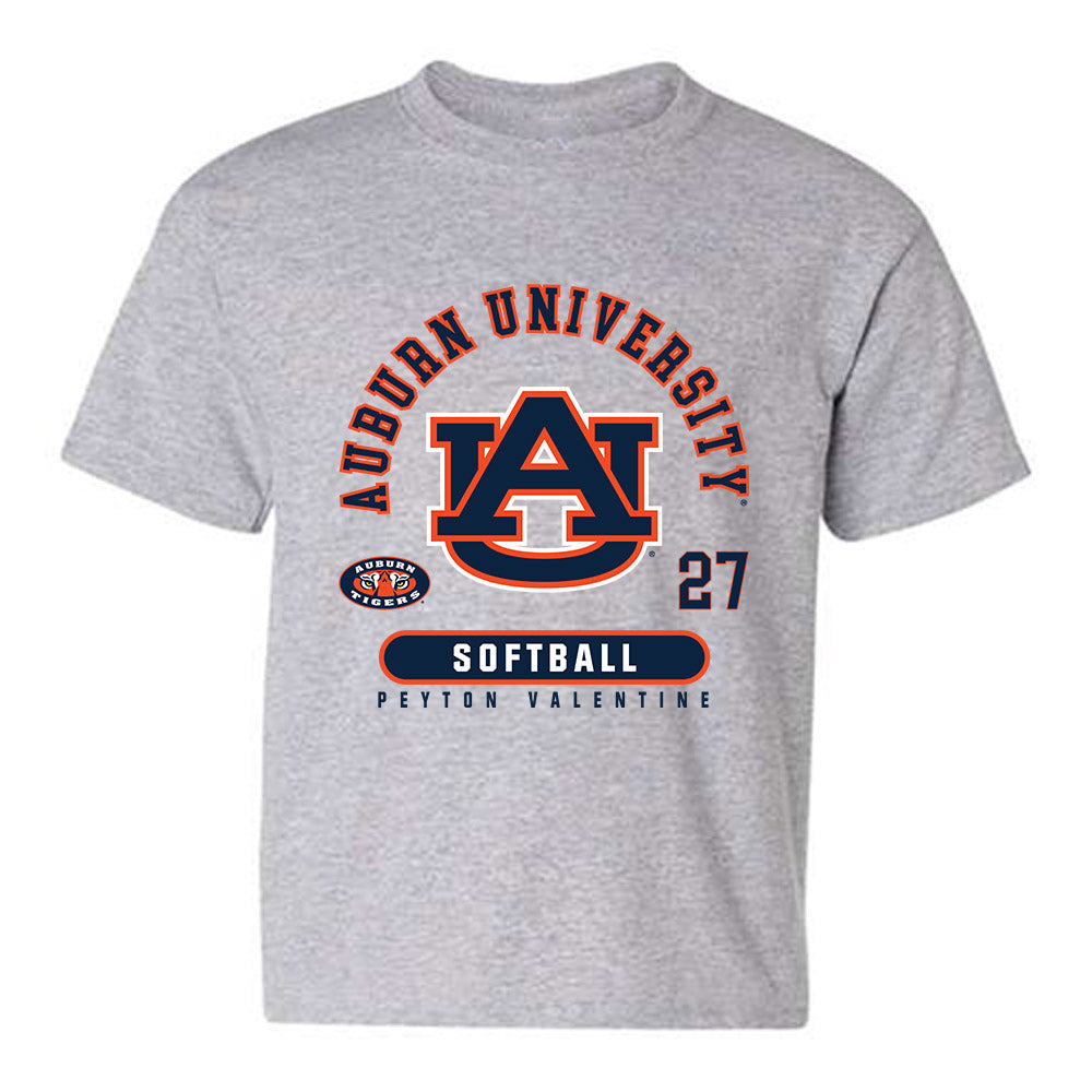 Auburn - NCAA Softball : Peyton Valentine - Classic Fashion Shersey Youth T-Shirt-0