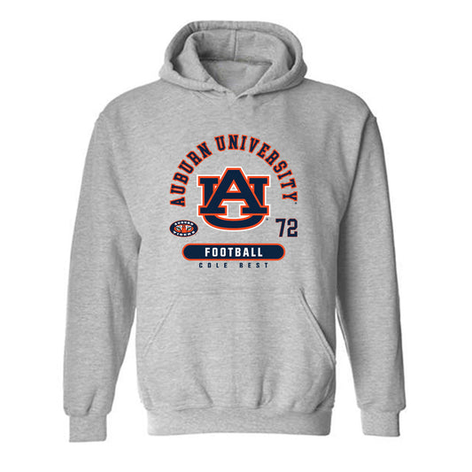 Auburn - NCAA Football : Cole Best - Classic Fashion Shersey Hooded Sweatshirt-0