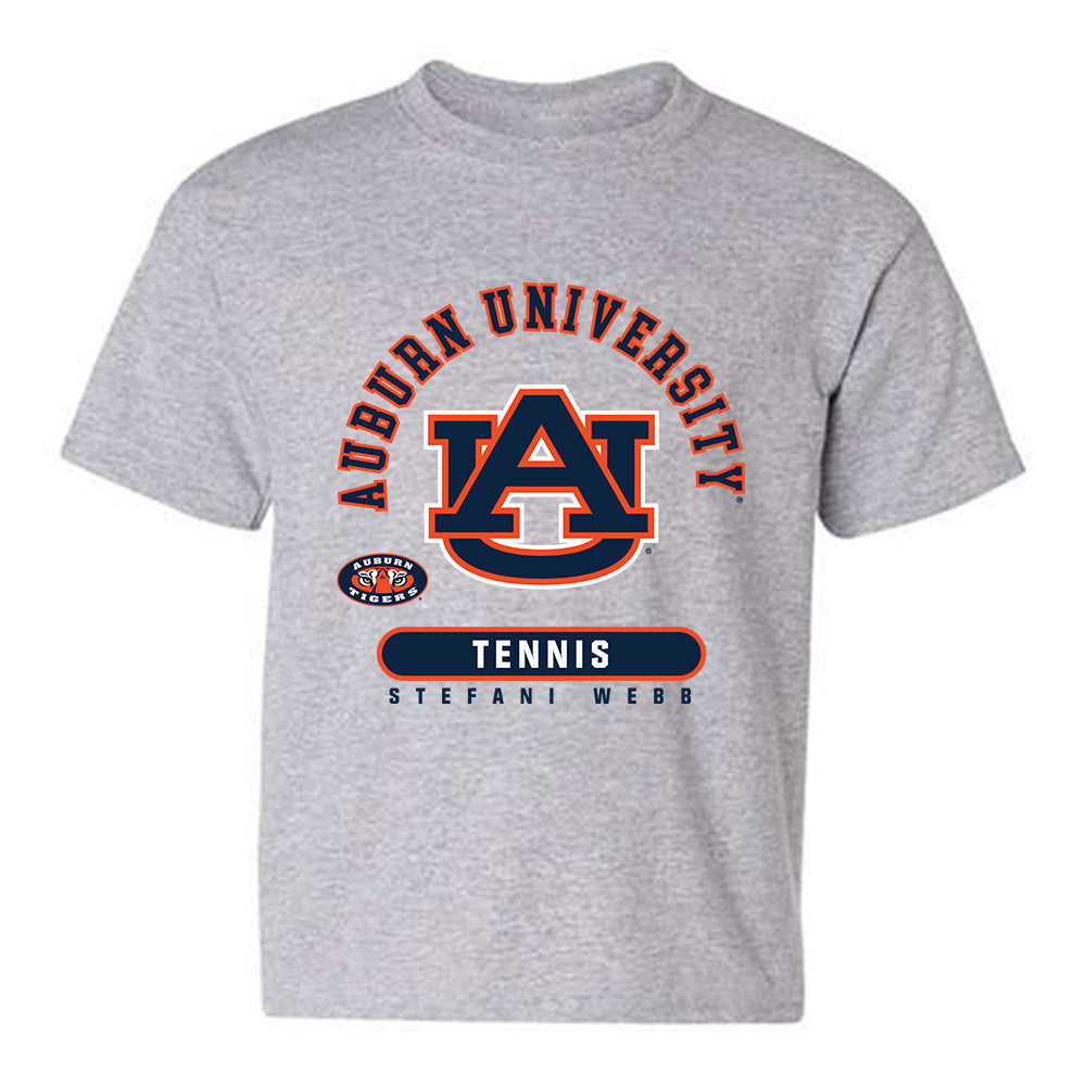 Auburn - NCAA Women's Tennis : Stefani Webb - Classic Fashion Shersey Youth T-Shirt-0