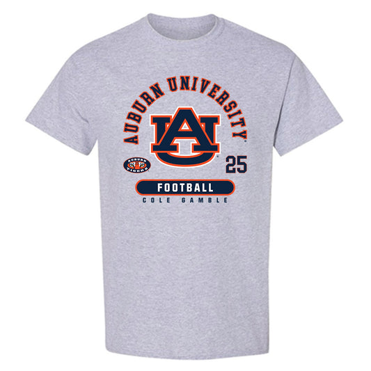 Auburn - NCAA Football : Cole Gamble - Classic Fashion Shersey T-Shirt-0