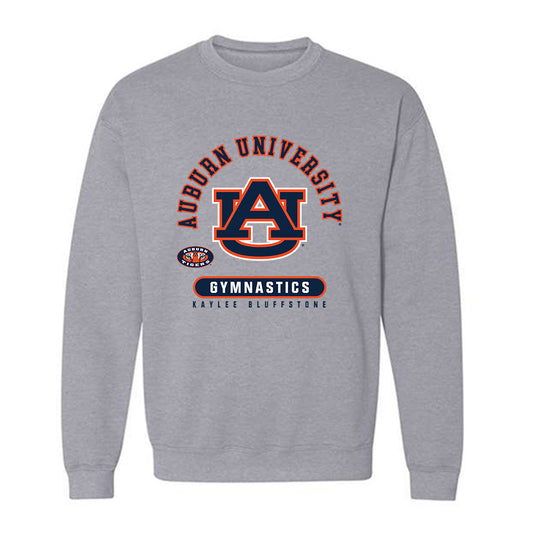 Auburn - NCAA Women's Gymnastics : Kaylee Bluffstone - Classic Fashion Shersey Crewneck Sweatshirt-0