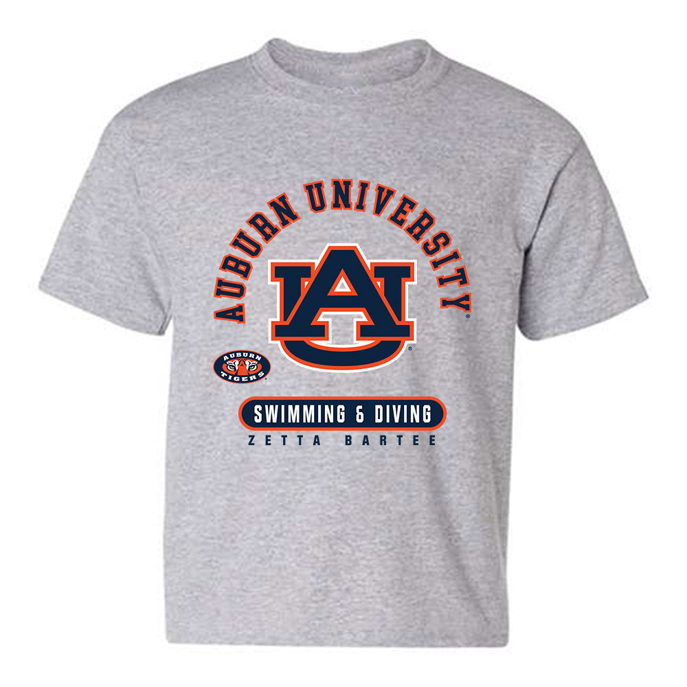 Auburn - NCAA Women's Swimming & Diving : Zetta Bartee - Classic Fashion Shersey Youth T-Shirt-0