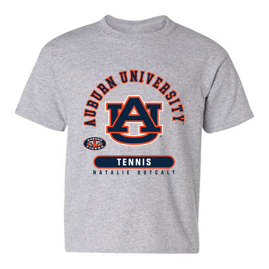 Auburn - NCAA Women's Tennis : Natalie Outcalt - Classic Fashion Shersey Youth T-Shirt-0