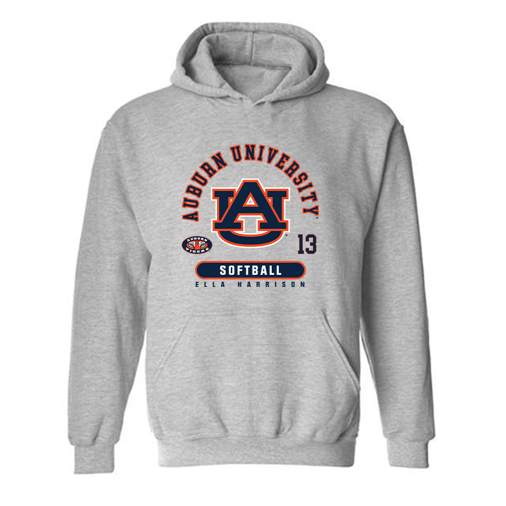 Auburn - NCAA Softball : Ella Harrison - Classic Fashion Shersey Hooded Sweatshirt-0