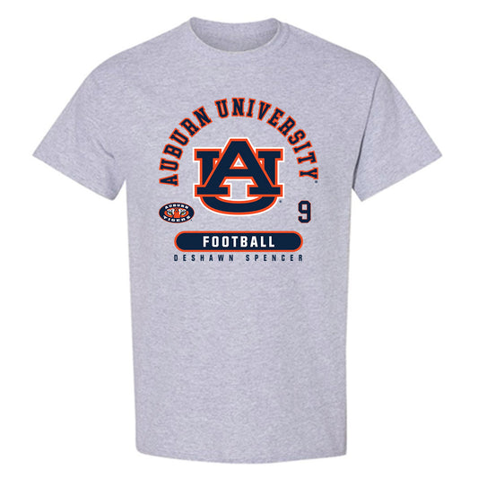 Auburn - NCAA Football : Deshawn Spencer - Classic Fashion Shersey T-Shirt-0