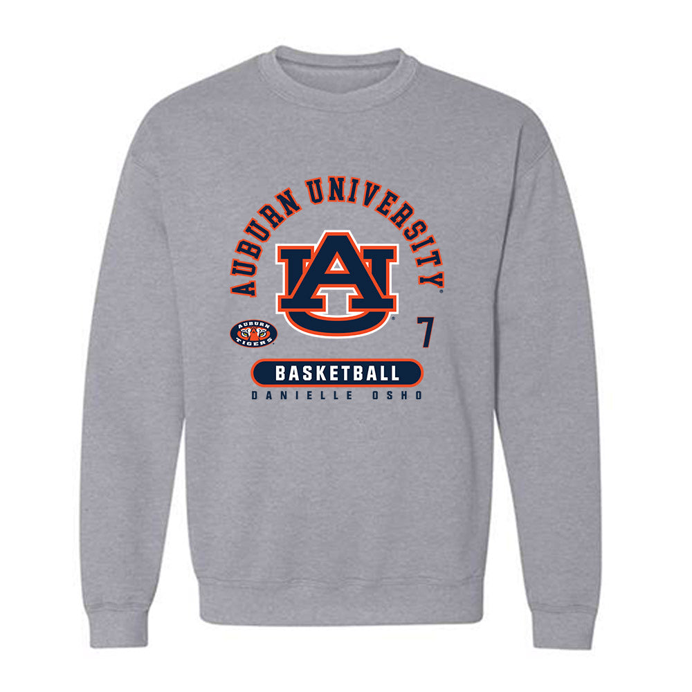 Auburn - NCAA Women's Basketball : Danielle Osho - Classic Fashion Shersey Crewneck Sweatshirt-0