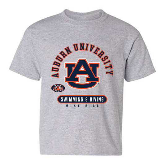 Auburn - NCAA Men's Swimming & Diving : Mike Rice - Classic Fashion Shersey Youth T-Shirt-0