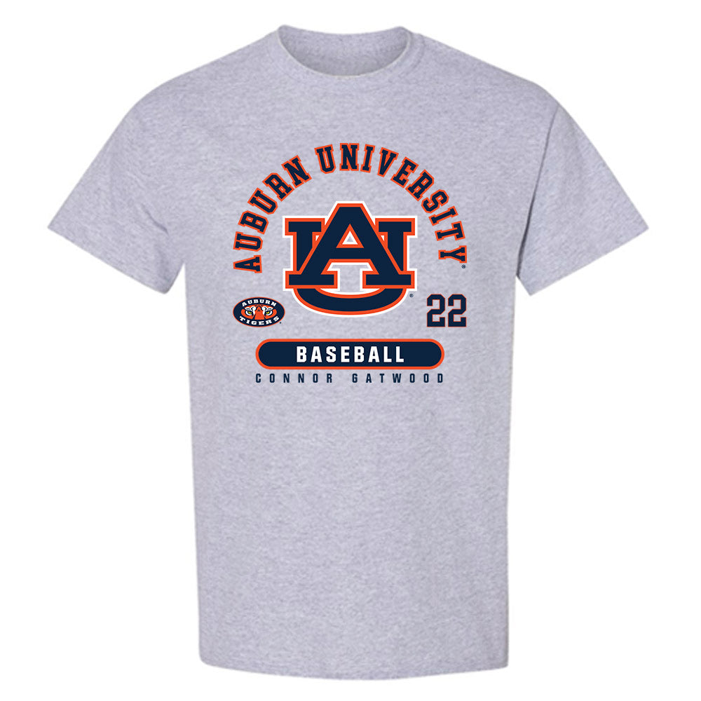 Auburn - NCAA Baseball : Connor Gatwood - Classic Fashion Shersey T-Shirt-0