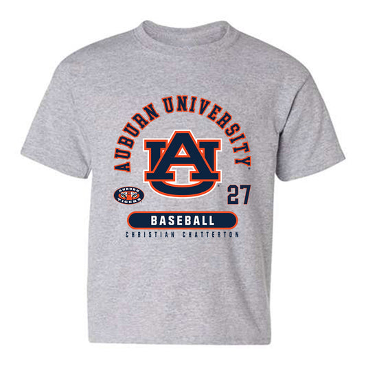 Auburn - NCAA Baseball : Christian Chatterton - Classic Fashion Shersey Youth T-Shirt-0