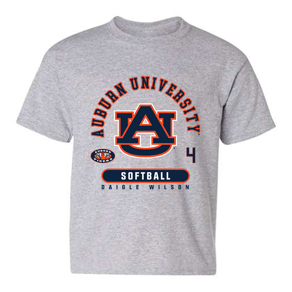 Auburn - NCAA Softball : Daigle Wilson - Classic Fashion Shersey Youth T-Shirt-0