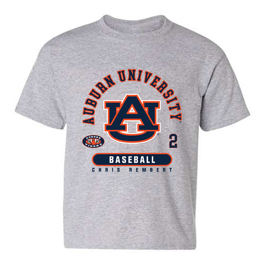 Auburn - NCAA Baseball : Chris Rembert - Classic Fashion Shersey Youth T-Shirt-0