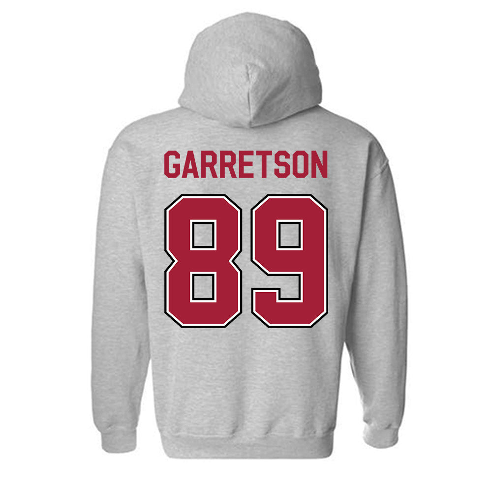 Arkansas - NCAA Football : Gavin Garretson - Classic Fashion Shersey Hooded Sweatshirt-1