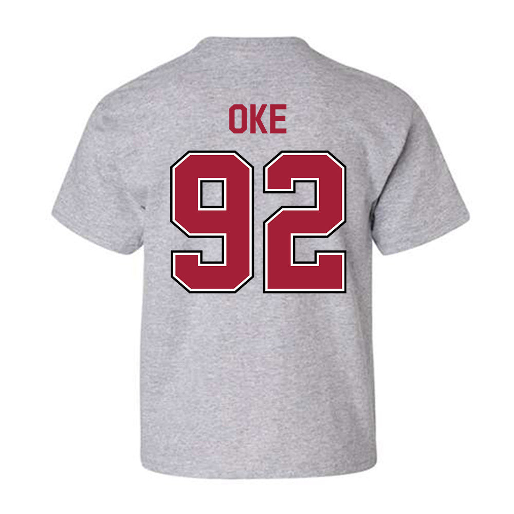 Arkansas - NCAA Football : David Oke - Classic Fashion Shersey Youth T-Shirt-1
