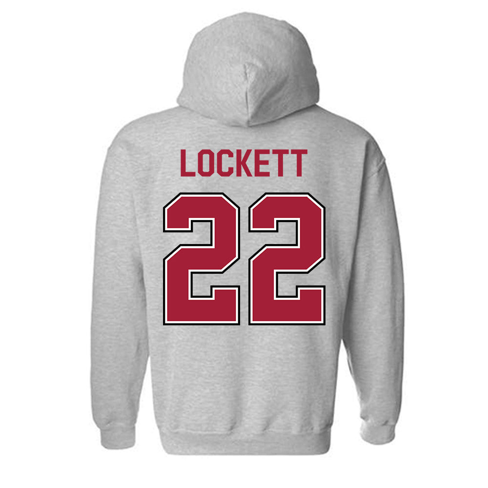 Arkansas - NCAA Football : Tay Lockett - Classic Fashion Shersey Hooded Sweatshirt-1