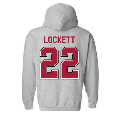 Arkansas - NCAA Football : Tay Lockett - Classic Fashion Shersey Hooded Sweatshirt-1