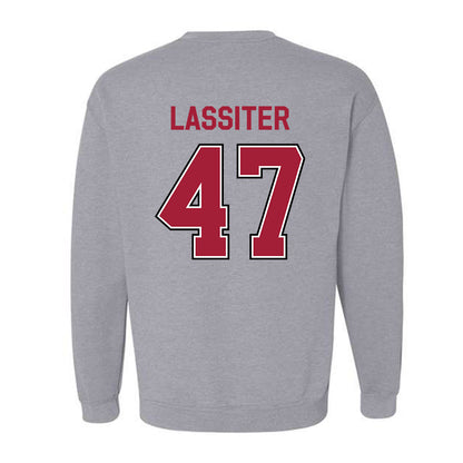 Arkansas - NCAA Football : Maddox Lassiter - Classic Fashion Shersey Crewneck Sweatshirt-1
