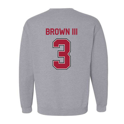 Arkansas - NCAA Football : CS Brown III - Classic Fashion Shersey Crewneck Sweatshirt-1