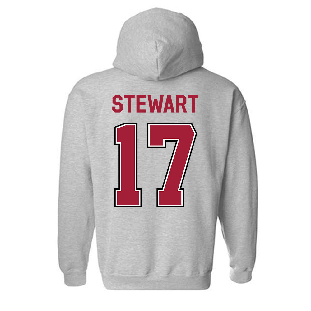 Arkansas - NCAA Baseball : Zack Stewart - Classic Fashion Shersey Hooded Sweatshirt-1