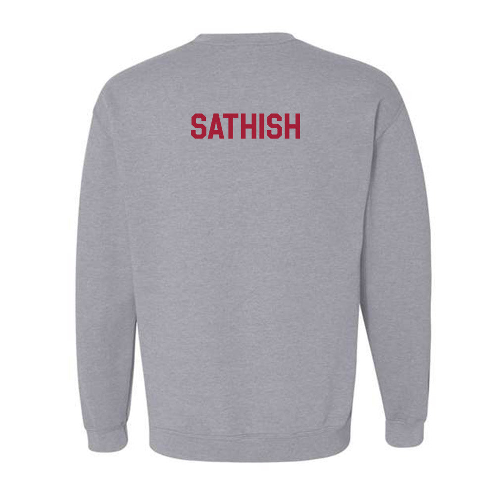 Arkansas - NCAA Women's Golf : Swetha Sathish - Classic Fashion Shersey Crewneck Sweatshirt-1