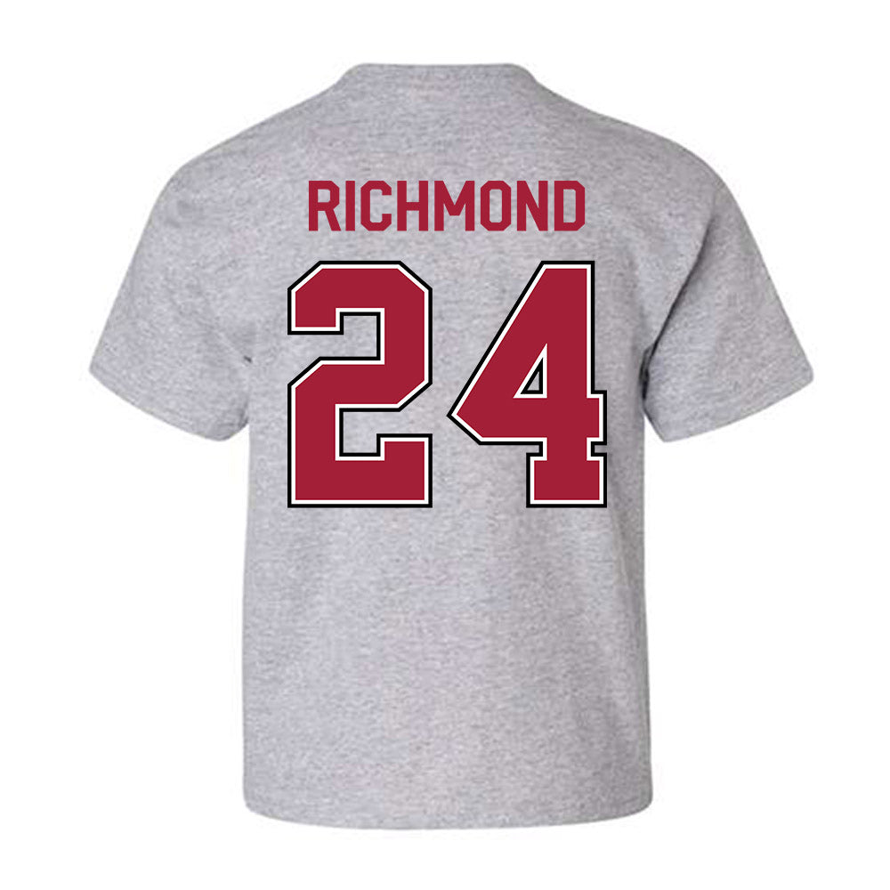 Arkansas - NCAA Men's Basketball : Billy Richmond - Classic Fashion Shersey Youth T-Shirt-1