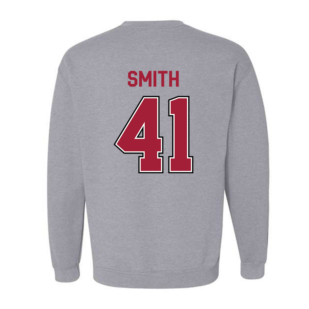 Arkansas - NCAA Football : Connor Smith - Classic Fashion Shersey Crewneck Sweatshirt-1