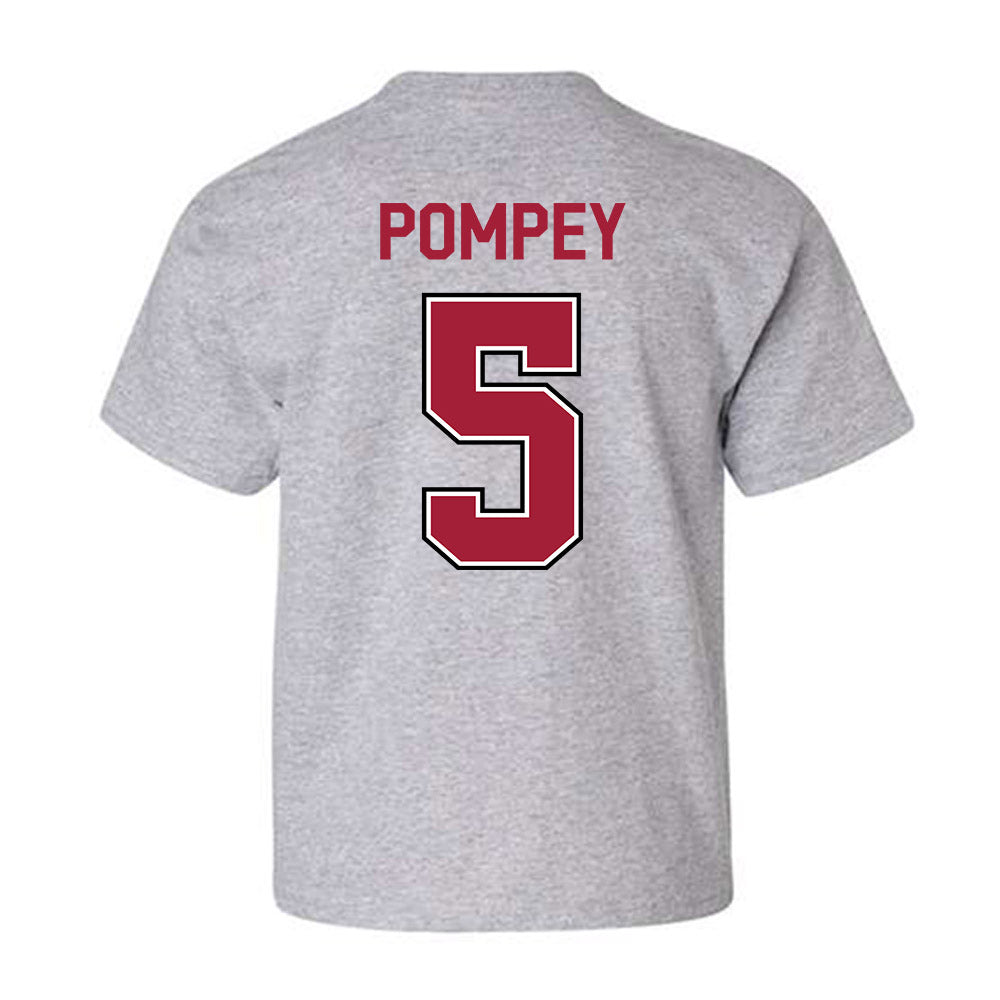 Arkansas - NCAA Baseball : TJ Pompey - Classic Fashion Shersey Youth T-Shirt-1
