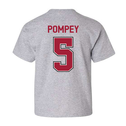 Arkansas - NCAA Baseball : TJ Pompey - Classic Fashion Shersey Youth T-Shirt-1