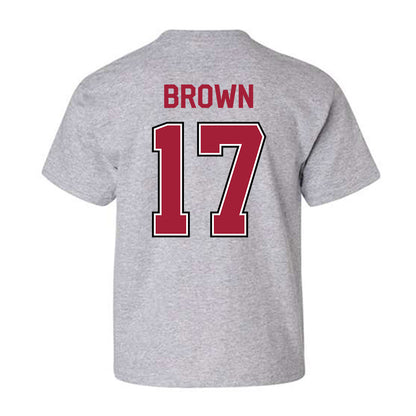 Arkansas - NCAA Football : Jalen Brown - Classic Fashion Shersey Youth T-Shirt-1