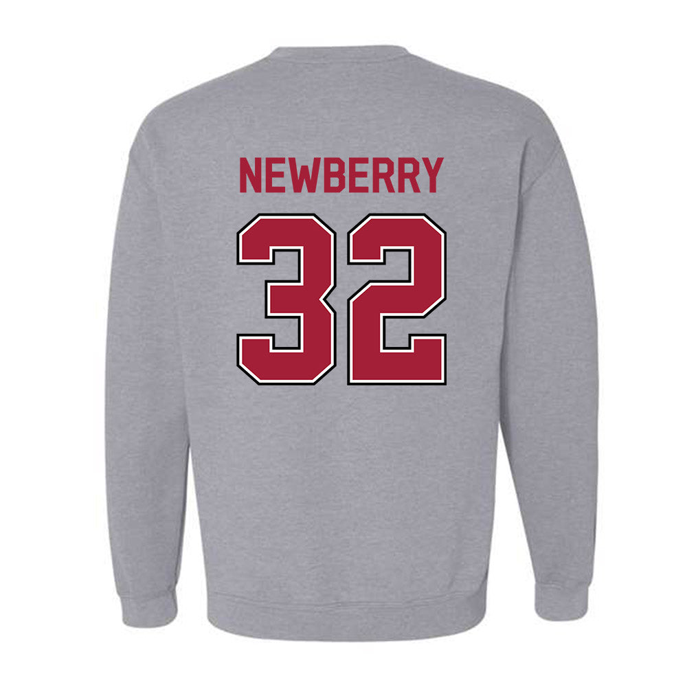 Arkansas - NCAA Baseball : Trystan Newberry - Classic Fashion Shersey Crewneck Sweatshirt-1