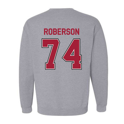 Arkansas - NCAA Football : Terence Roberson - Classic Fashion Shersey Crewneck Sweatshirt-1