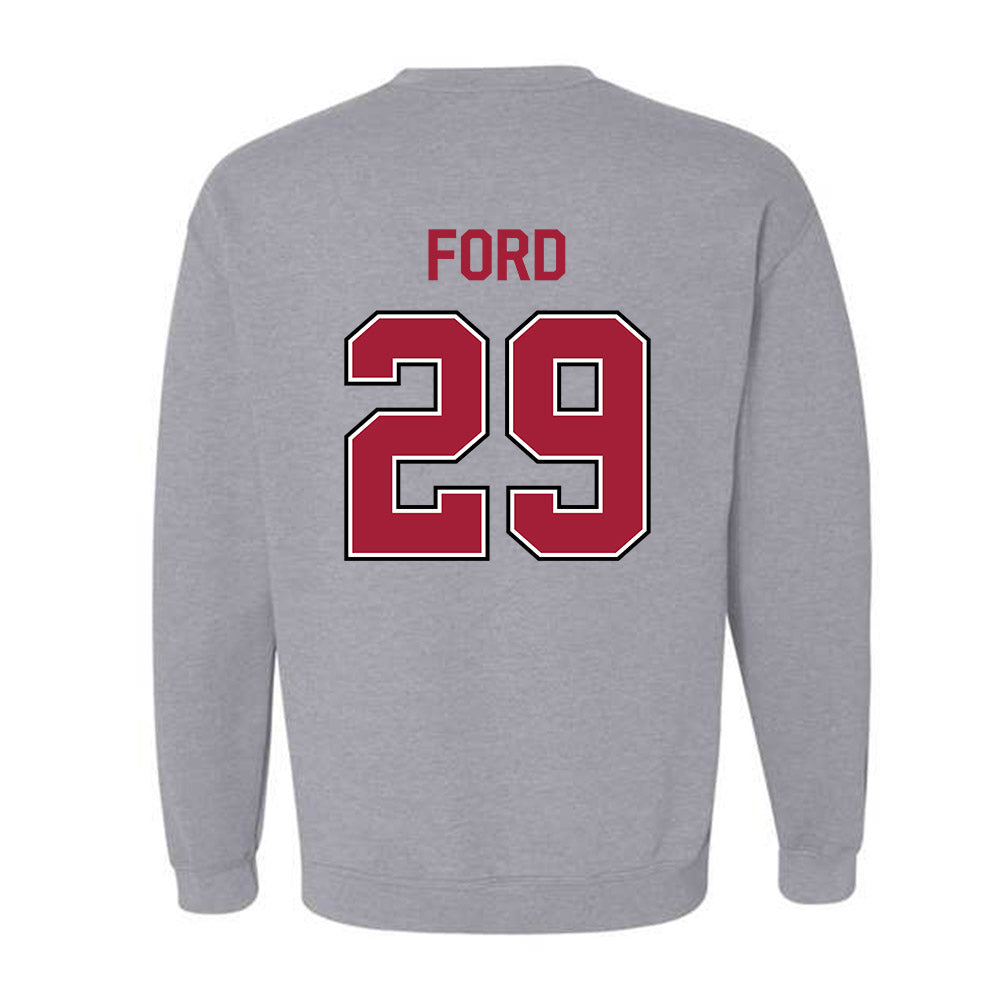 Arkansas - NCAA Football : Brandon Ford - Classic Fashion Shersey Crewneck Sweatshirt-1