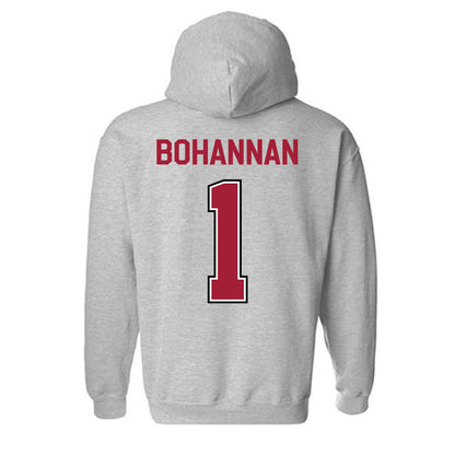 Arkansas - NCAA Women's Volleyball : Laci Bohannan - Classic Fashion Shersey Hooded Sweatshirt-1