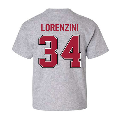 Arkansas - NCAA Baseball : Joey Lorenzini - Classic Fashion Shersey Youth T-Shirt-1